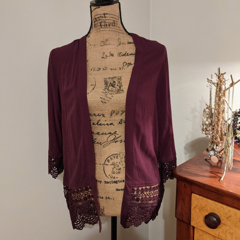 Open Front Xhilaration Cardigan/Wrap